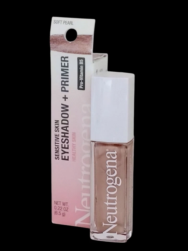 Neutrogena SENSITIVE SKIN EYESHADOW & PRIMER Metallic Finish 0.22 oz SOFT PEARL - Image 1 of 4