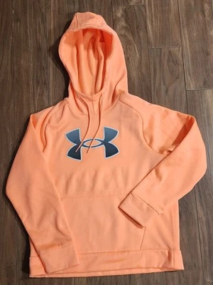 Sudadera con Capucha Under Armour Para Mujer Talla Mediana Suelta Entrenamiento Gimnasio Caminar Sudadera  Foto 1 de 4