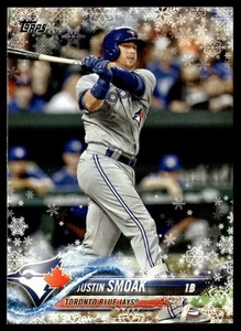 2018 Topps Holiday Justin Smoak #188 - Picture 1 of 2
