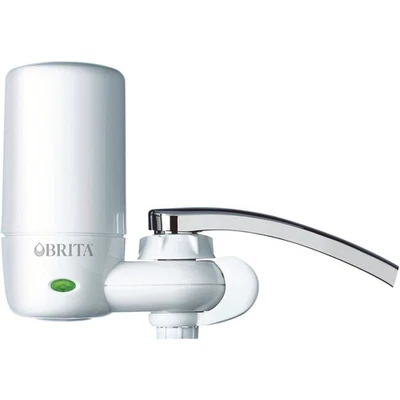 Brita 42201CT Water Faucet Filtration System with Filter - White (4/Carton) New - Image 1 of 4