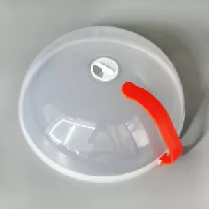 Microwave Food Cover Smoke Infuser Cloche Cake Dome Lid Glass Dome Display - Picture 1 of 10
