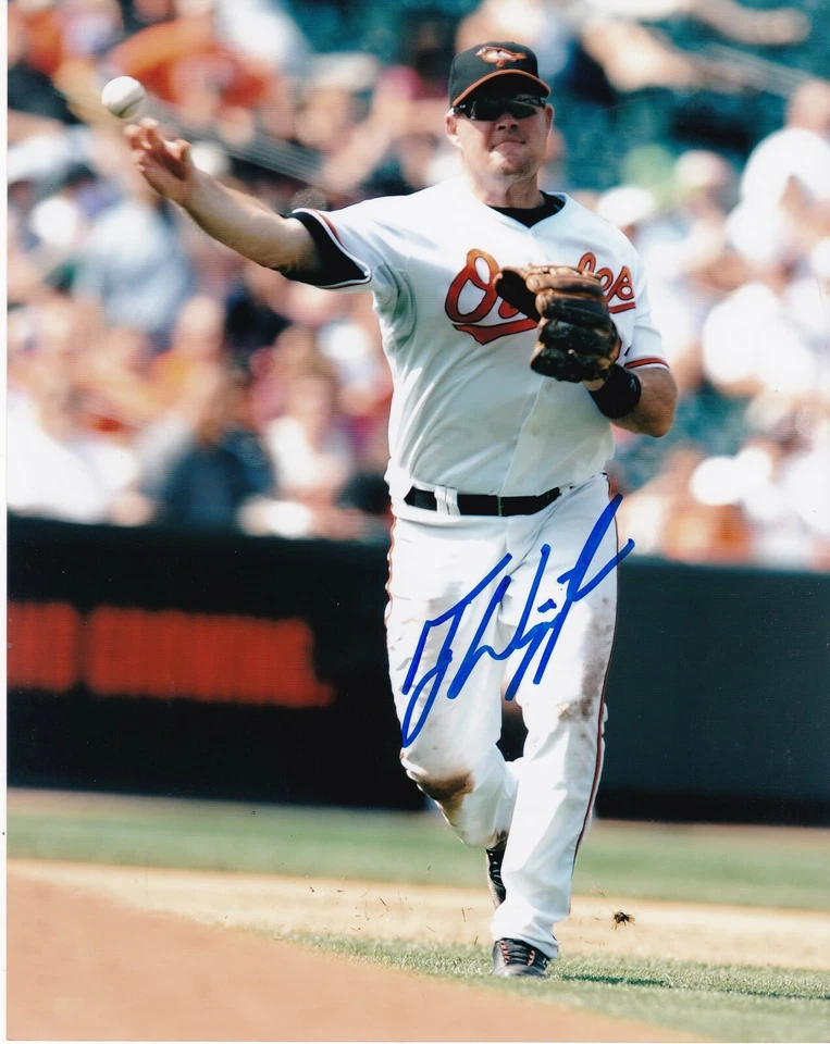 TY WIGGINTON   BALTIMORE ORIOLES  ACTION SIGNED 8x10 - Image 1 of 1