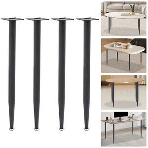 4Pcs Table Legs Heavy Duty Furniture Legs Chair Feet With Mounting Screws 50kg - Picture 1 of 19