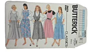 Jersey Butterick 3961 patrón de costura damas talla 6-10 sobre dañado - Imagen 1 de 7