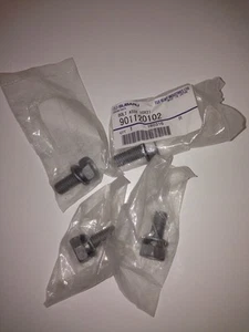 4 x Genuine Subaru Impreza Brembo rear Caliper Mounting Bolts STI 2000-2007 - Picture 1 of 1