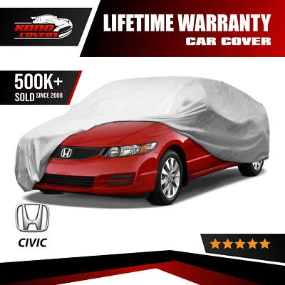 Cubierta de auto de 5 capas para Honda Civic cupé 2005 2006 2007 2008 2009 2010 2011 2012 Foto 1 de 4