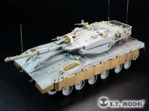ET Model (E35205) 1:35 Merkava Mk.3 BAZ Etched Parts for Meng Model TS-005 - Picture 1 of 7