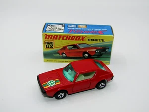 Matchbox Superfast Nº 62 Renault 17TL Muy Raro Cuerpo Rojo Sangre En Caja - Imagen 1 de 10