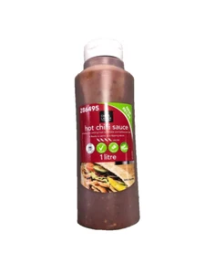 Chef's Larder Hot Chilli Sauce 1 litre - Picture 1 of 3