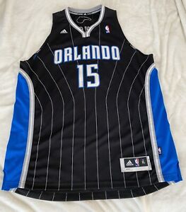 RARE Hedo Turkoglu Adidas Orlando Magic Jersey Mens Sz XL +2 Authentic Black NBA
