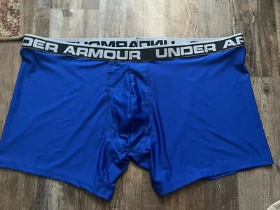 Calzoncillo boxer para hombre 5XL Under Armour azul tecnología ropa interior ligera Foto 1 de 4