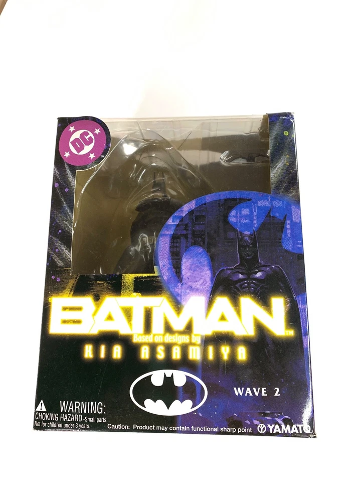 Figura Batman EVIL Batman DC Diseñada por Kia Asamiya Wave 2 Juguetes Yamato Foto 1 de 4