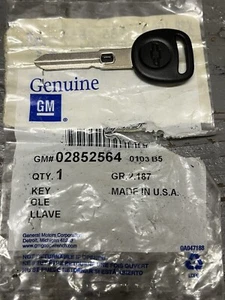 GM / Chevrolet Door Lock and Ignition VATS #10 Blank Key (OEM) - Picture 1 of 1