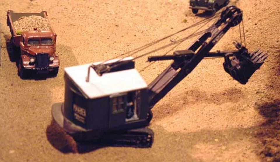 Ruston Bucyrus 19RB 5/8 yard Face Shovel RW1a UNPAINTED OO Scale Models Kit - Image 1 of 1