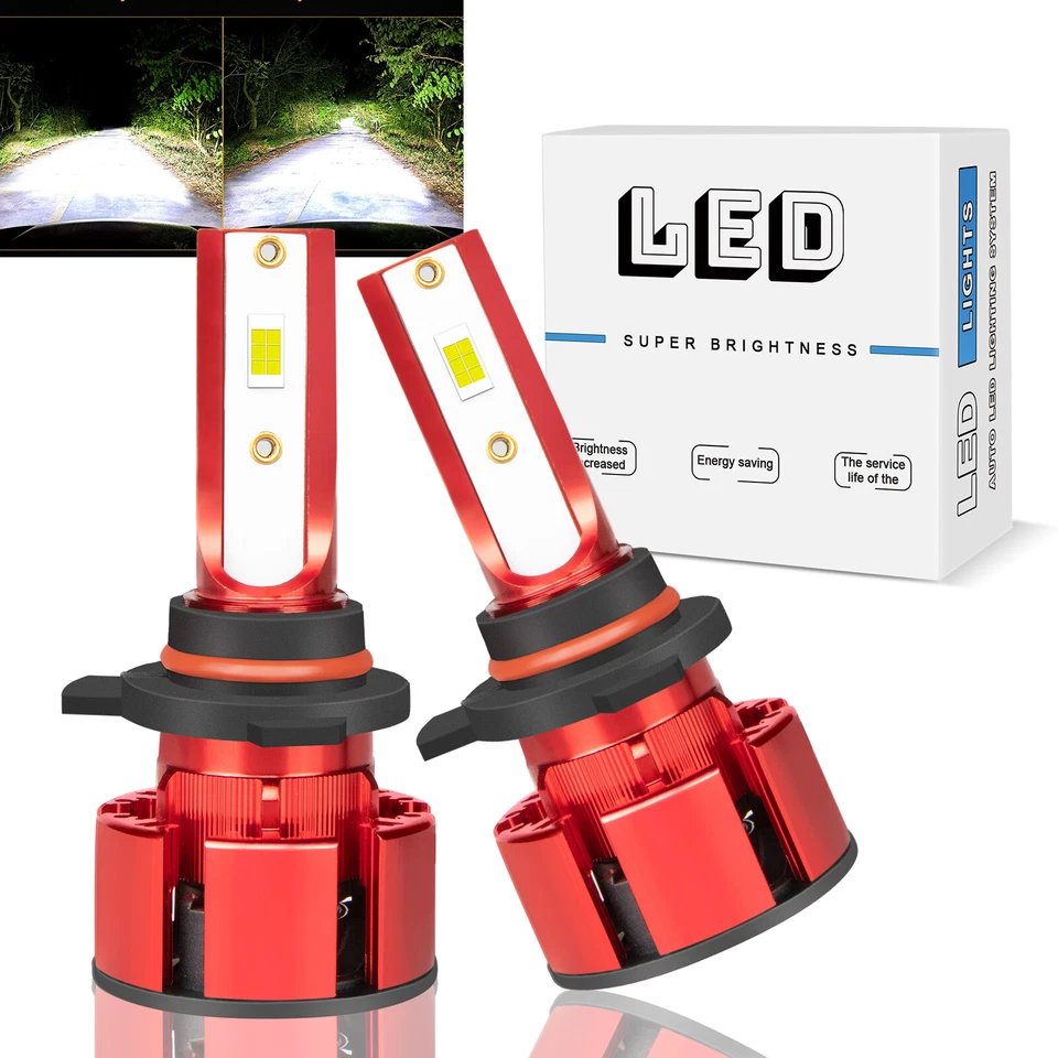 9012 Bombillas LED 6000K 2x para Ford Police Interceptor Sedán 2013-2018 Foto 1 de 1