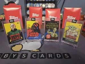 Star Wars 2022 Topps May the 4th Wrapper Art Cards 1 - 4 Jamieson Palmer - Picture 1 of 4