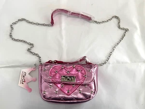 me oui 018 rosa Mini Schulter Crossbody Handtasche Geburtstag Geschenk Frauen Mädchen - Bild 1 von 6