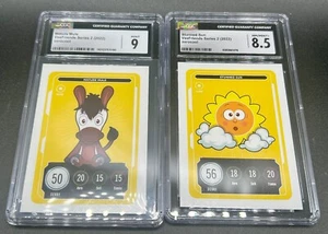 Pair Mature Mule Veefriends Series 2 Stunned Sun CGC Grade 9 8.5 Gary V Owned - Picture 1 of 7