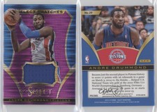 2013-14 Panini Select Select Swatches Purple Prizm /99 Andre Drummond #29