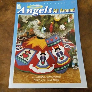 Angels All Around Quilted Christmas Projects Pattern Book 141048 - Imagen 1 de 4