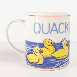 Dennis Kyte Soup and Quackers Quack! Duck Coffee Mug Sigma Tastesetter - Picture 1 of 7