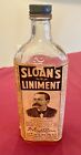 Vintage Sloan's Liniment 6oz Clear Glass Medicine Bottle Embossed ORIGINAL OWNER