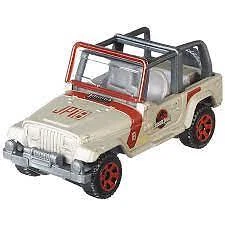 Matchbox Jurassic World Dominion '93 Jeep Wrangler #18 - Image 1 of 2