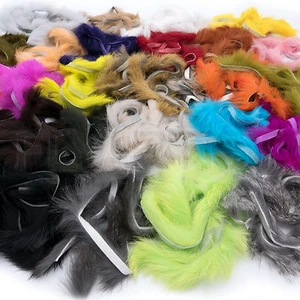 TIRAS DE CONEJO MAGNUM - Material para atar moscas hareline piel zonker y plantilla pesca ¡NUEVAS! - Imagen 1 de 31