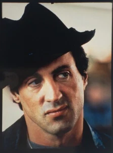 ROCKY 3 Sylvester Stallone 2.5 x 2 In Publicity Transparency - Picture 1 of 1