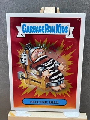 GPK Card Garbage Pail Kids Electric Bill #4b 2013 Chrome Series 1 GPK - Image 1 of 2