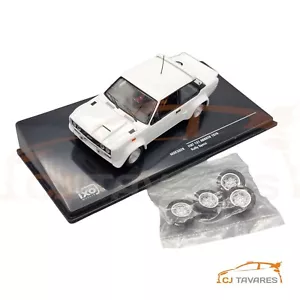 IXO MDCS028 FIAT 131 ABARTH RALLY SPECIFICHE 1978 BIANCO PIANO 1/43 - Foto 1 di 3