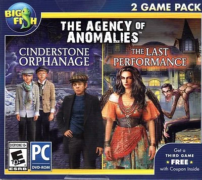 Agency of Anomalies CINDERSTONE ORPHANAGE Hidden Object 2 PACK PC NEW + BONUS - Image 1 of 4