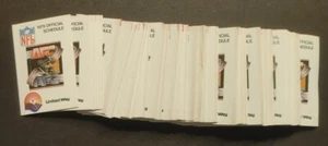 Lot (121) 1979 UNITED WAY OFFICIAL NFL AFC NFC POCKET SPIELPLAN FRANCO HARRIS  - Bild 1 von 4