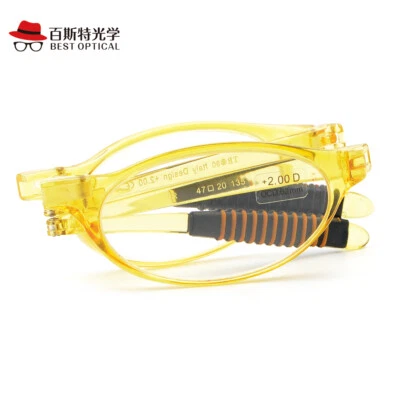 Gafas de lectura ultraligeras plegables TR90 de borde completo lector ovalado +1,50 +2,00 +2,50 Foto 1 de 4