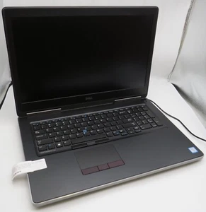 Dell Precision 7710-17.3"-i7-6820HQ@2.70GHz-16GB DDR4 RAM-480GB 2.5 SSD-NO OS - Picture 1 of 14