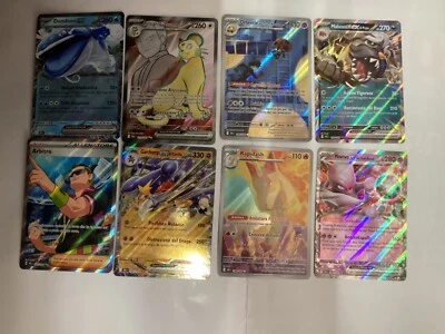 Pokémon Rivales Predestinados Lote De 8 Cartas Nuevas En Italiano - Imagen 1 de 4