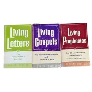Lot 3 Living Letters, Living Gospels, Living Prophecies Special Edition 2 Signed - Picture 1 of 12