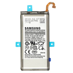 Samsung EB-BA530ABE Batterie Galaxy A8 2018 Batterie d'origine 3000mAh Noir - Photo 1/5