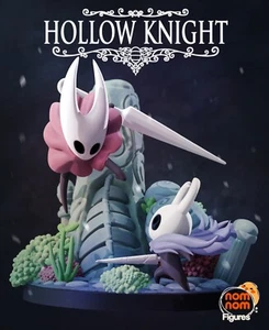 Knight and Hornet - Hollow Knight - Fan Art Figur - 3D Resin Print 106 mm