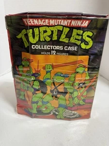 Teenage Mutant Ninja Turtles TMNT Collectors Carrying Case Holds 12 Figures 1988 - Picture 1 of 9