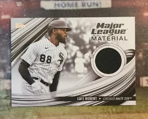 Luis Robert Jr. 2023 Topps Major League Material #MLM-LR - Medias Blancas - Imagen 1 de 2