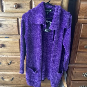 Anthony Original Design lila Pullover Größe Damen Small neu mit Etikett - Bild 1 von 8