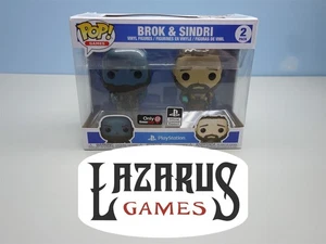 Funko Pop: Playstation Gamestop Exclusive Brok & Sindri 2 Pack  - Picture 1 of 7