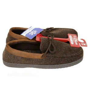 Pantofole mocassino uomo medie 9-10 memory foam Jacoby marrone deluxe di Dearforms - Foto 1 di 12
