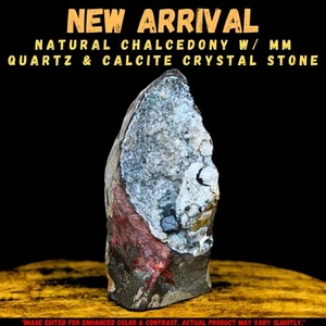 Geoda de racimo de amatista púrpura claro natural 90 g+ | Nombre de muestra de cristal crudo - Imagen 1 de 8