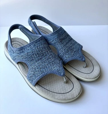 Orthofoot Lyra Women’s Stretch Fabric Comfort Heel Strap Sandals Sz 8.5 - Image 1 of 4