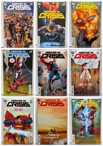 Juego de cómics Heroes in Crisis #1 2 3 4 5 6 7 8 9 mini serie 1-9 completo 2018 - Imagen 1 de 19