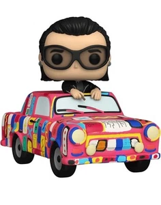 U2 - FUNKO POP! RIDE Superdeluxe: U2 - Bono with Achtung Baby Car NIB - Picture 1 of 7