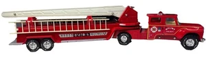 Camion dei pompieri rosso Nylint Fire Depart anni 80 classico gancio aereo scala N #2 3a - Foto 1 di 16