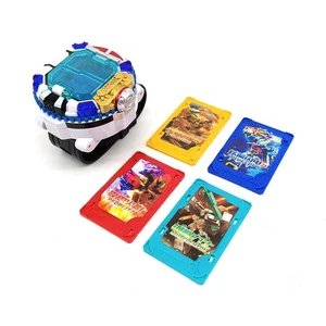 METALL CARDBOT Blue Cop Glober Red Blitz Muscle Hyde Cards Summon Watch Model Toy - Bild 1 von 7